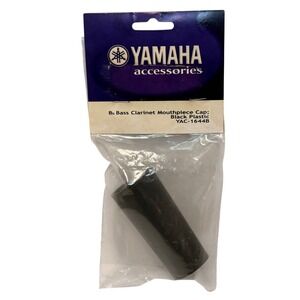 Yamaha YAC-1644B Bb Bass Clarinet Mouthpiece Cap Black Plastic New